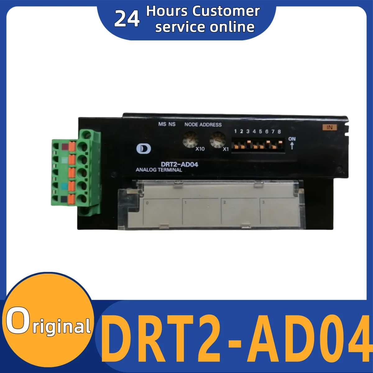 

Новый оригинальный модуль Φ DRT2-AD04 DRT2-DA02 DRT2-TS04P DRT2-TS04T