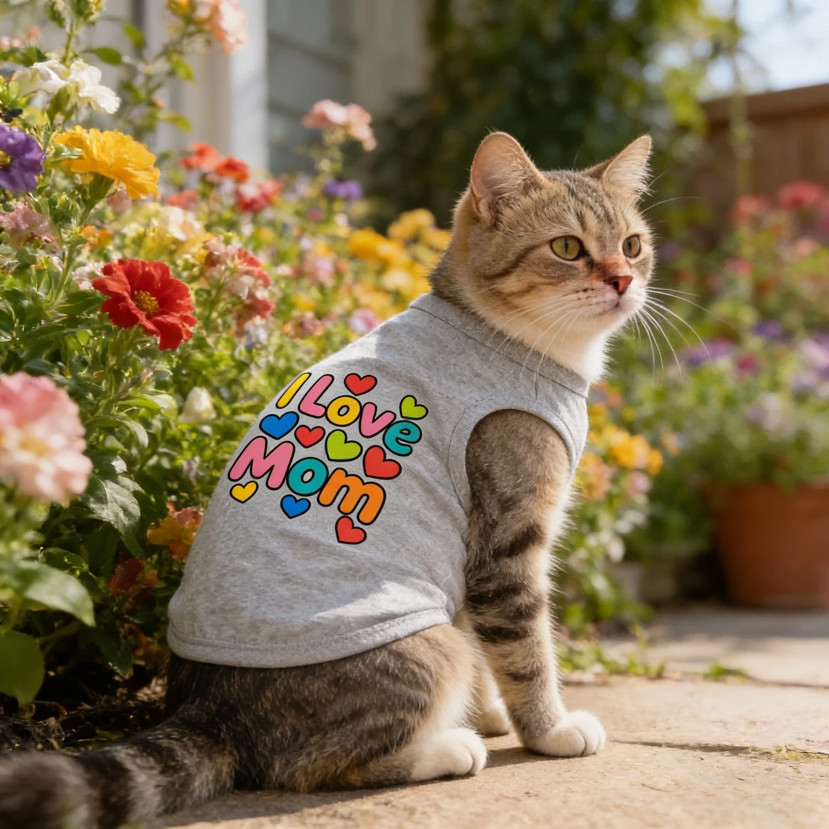 Gilet per gatti grigio con des - Summer Loving Clothing recensione e prezzo