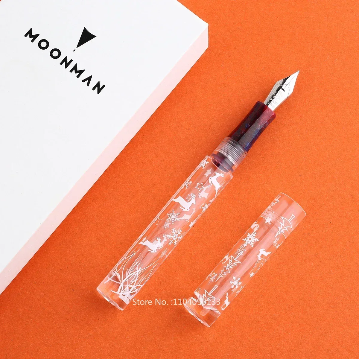 

Горячая новинка: перьевая ручка Majohn C1 Dropper, праздничная памятная версия, с прозрачным корпусом, перьями EFF/M/Bent, большой емкостью для чернил, подарочный набор