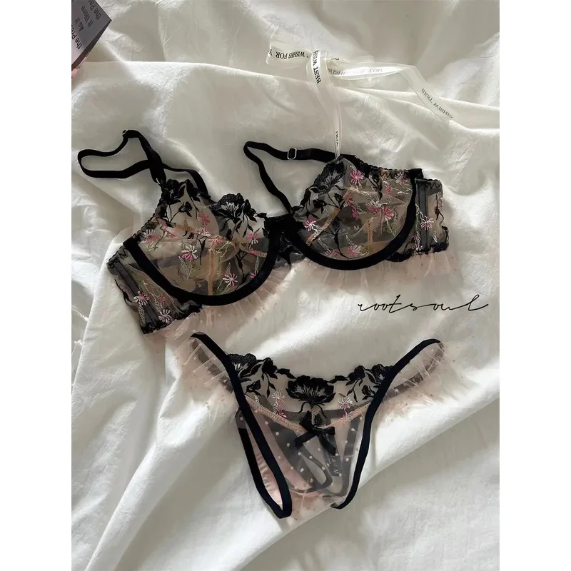 

Французский бюстгальтер для нижнего белья в стиле ретро, сексуальный кружевной бюстгальтер с вырезами на косточках, популярный женский комплект нижнего белья с бюстгальтером на косточках