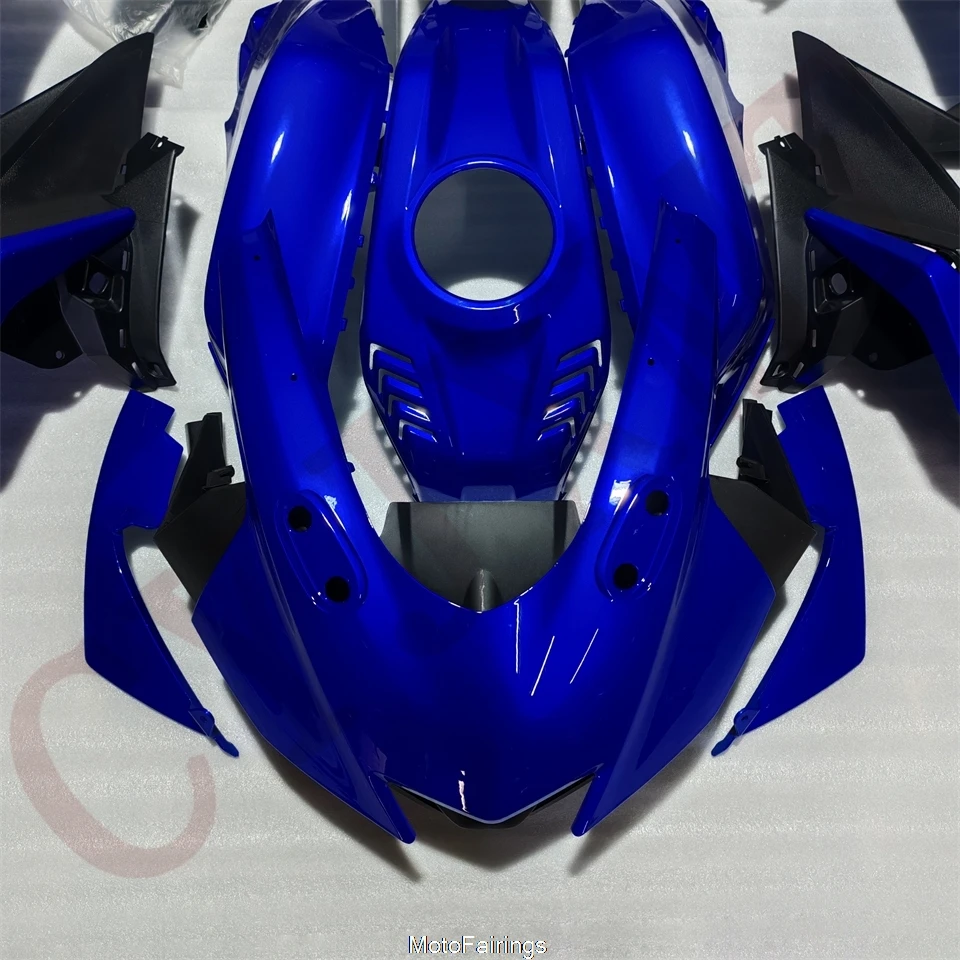 Motorcycle Fairing Body Kit For YZF R125 2019-2022 Model Glossy Blue Fairings YZFR125 YZFR15 19 20 21 22 Bodywork Plastic