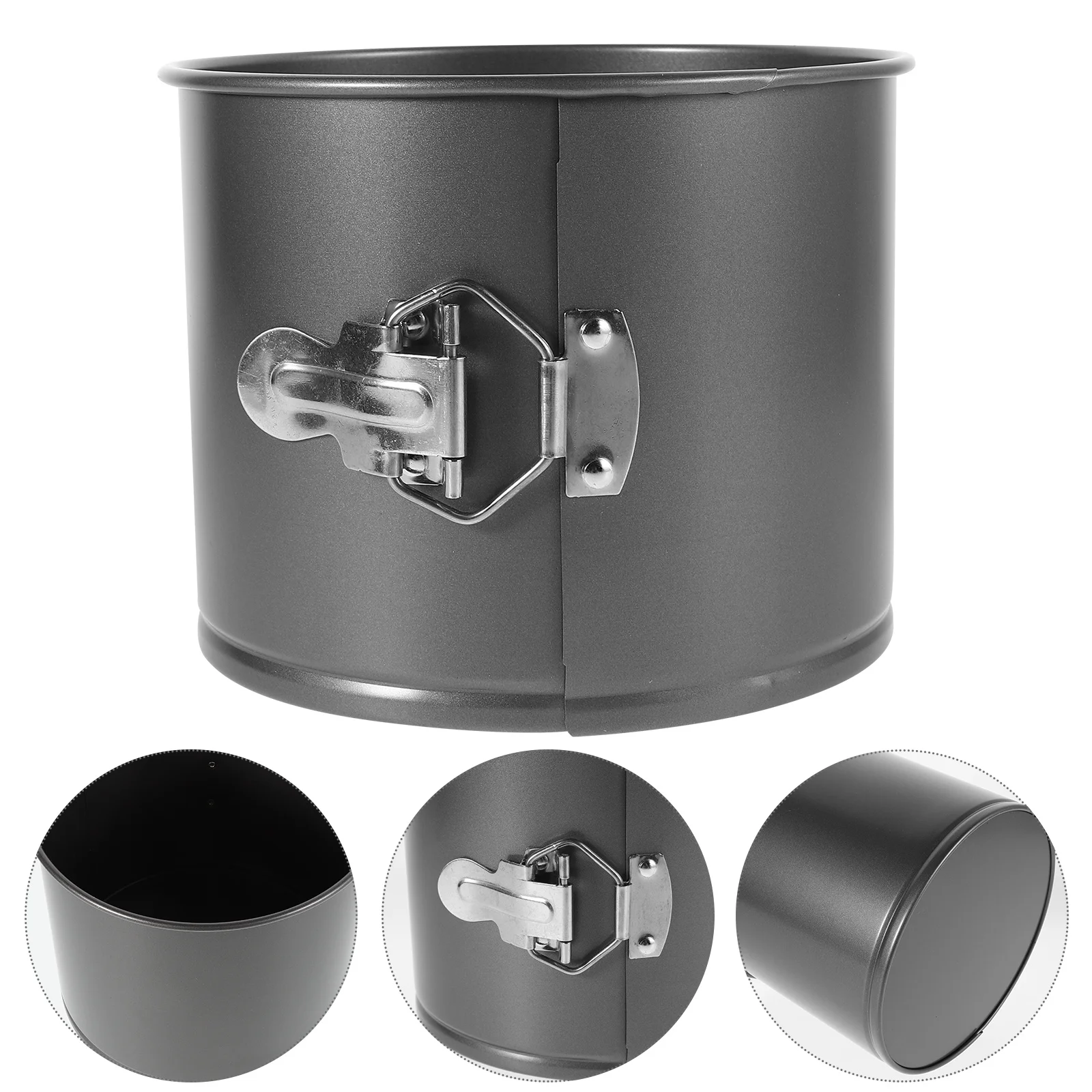 

Round Cake Mold Nonstick Removable Bottom Carbon Steel Baking Pan Tall Cakes Leakproof Mousse Ring Cake Making Supplies