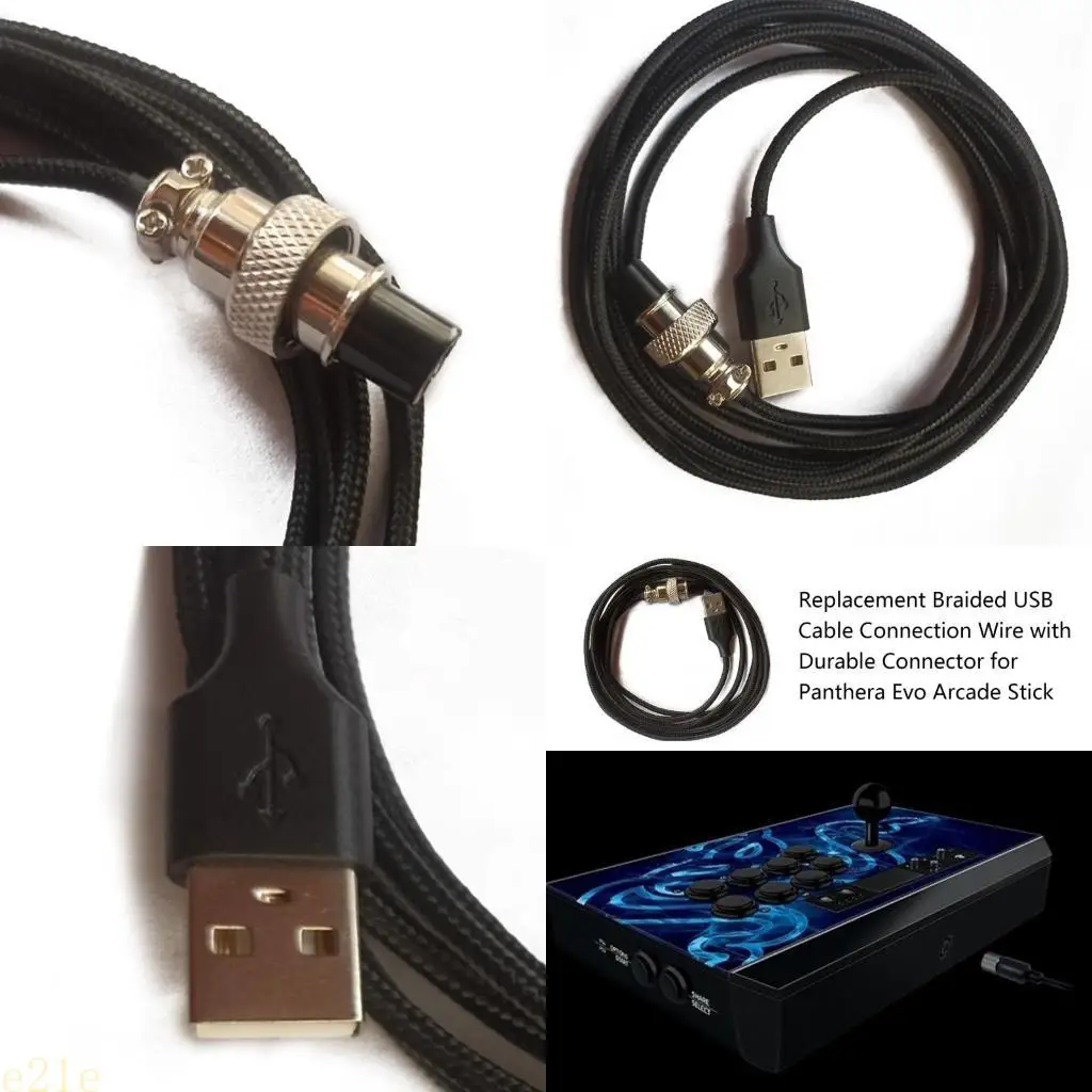 Filo della del cavo USB E21E per Panthera Evo ARCADE Gaming Controller Rocker Connection Connection