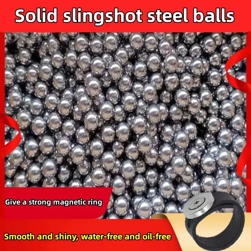 Wholesale Steel Ball Slingshot Hunting High Carbon Steel Slingshot Ball Projectile Hitting Steel Balls of Various Sizes