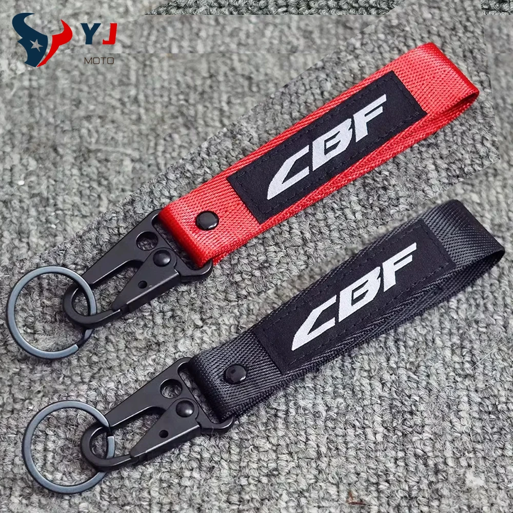 For Honda HRC CBF150 CBF150R CBF190R CBF190TR CBF1000 CBF250 CBF500 CBF125 CBF600/S CBF 600 1000 250 Motorcycle Keychain Keyring