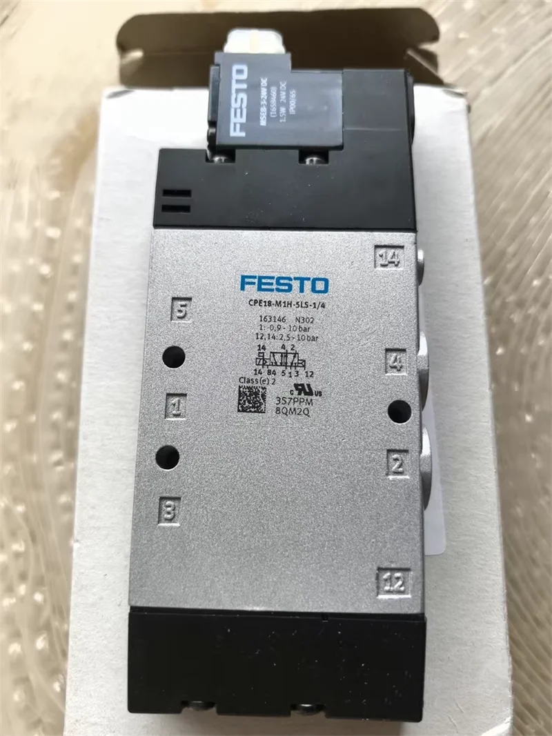 1 PC Nuovo PER FESTO CPE18-M1H-5LS-1/4 163146 componenti pneumatici Elettrovalvola