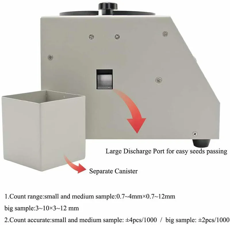 SLY-B Automatic Seed counter Electric Adjustable speed Seed counting instrument For Corn soybean etc Large particles Tester