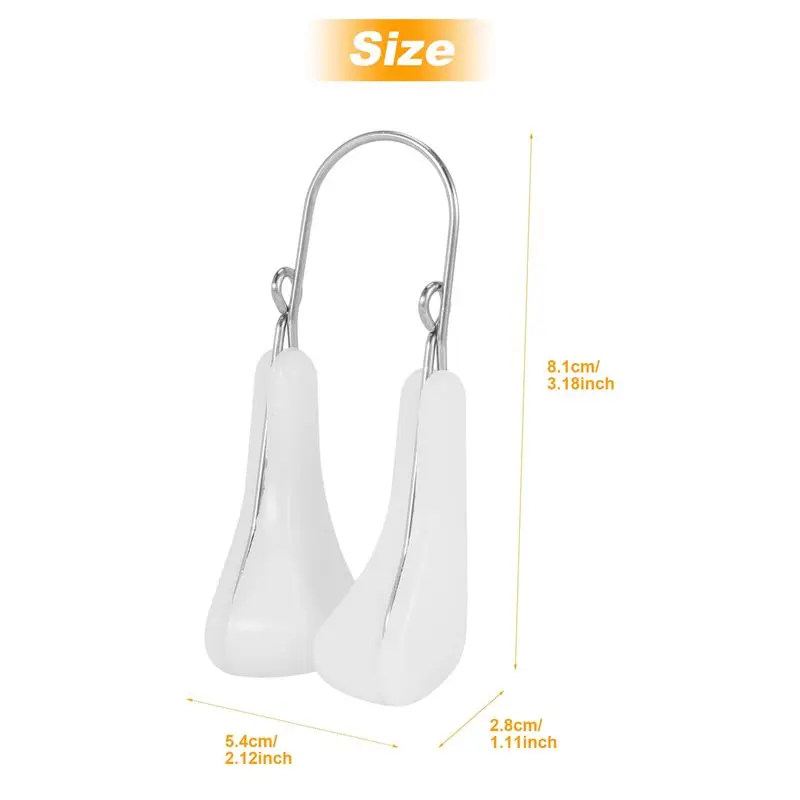 A76G-1 Pc Soft Magic Silicone Nose Shaper Lifting Clip Nose Bridge Shaping Corrector Nose Up Slimming Massager Beauty Tools