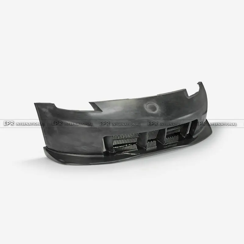 FRP NISM Front Bumper for Nissan Z33 350Z NIV3 Style Front Bumper Carbon Glass Fiber Front Bumper Body Kit Tuning