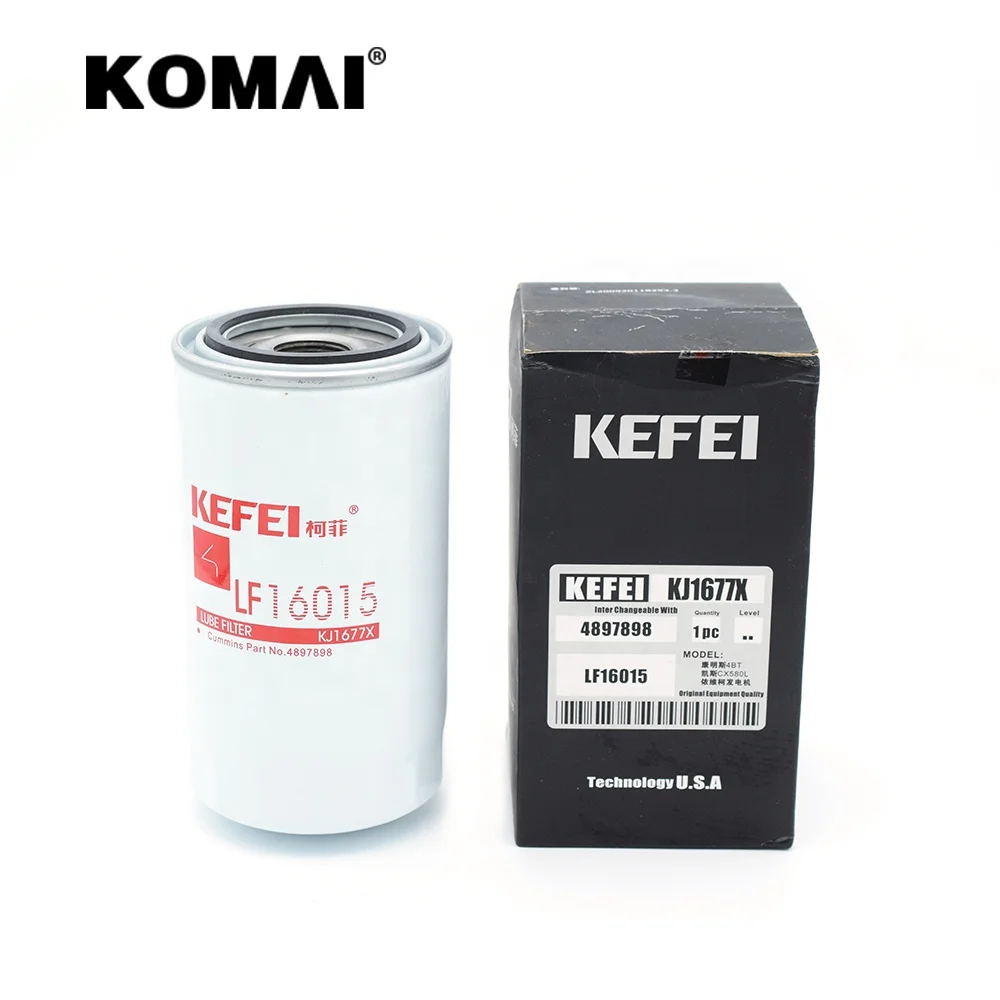 

For Oil Filter J908616 Use Iveco Engine Cummins 4bt Case Cx580l O-16015 Lf16015