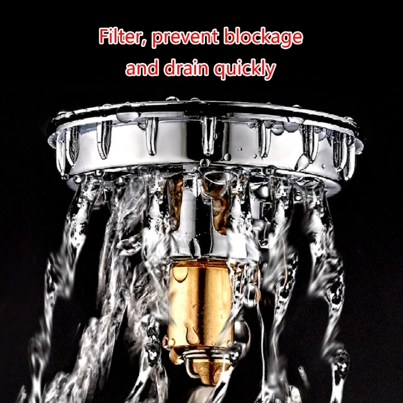 Kitchen Floor Strainer Plugs Filter Fast Drainage Anti-Backflow Odor Filter