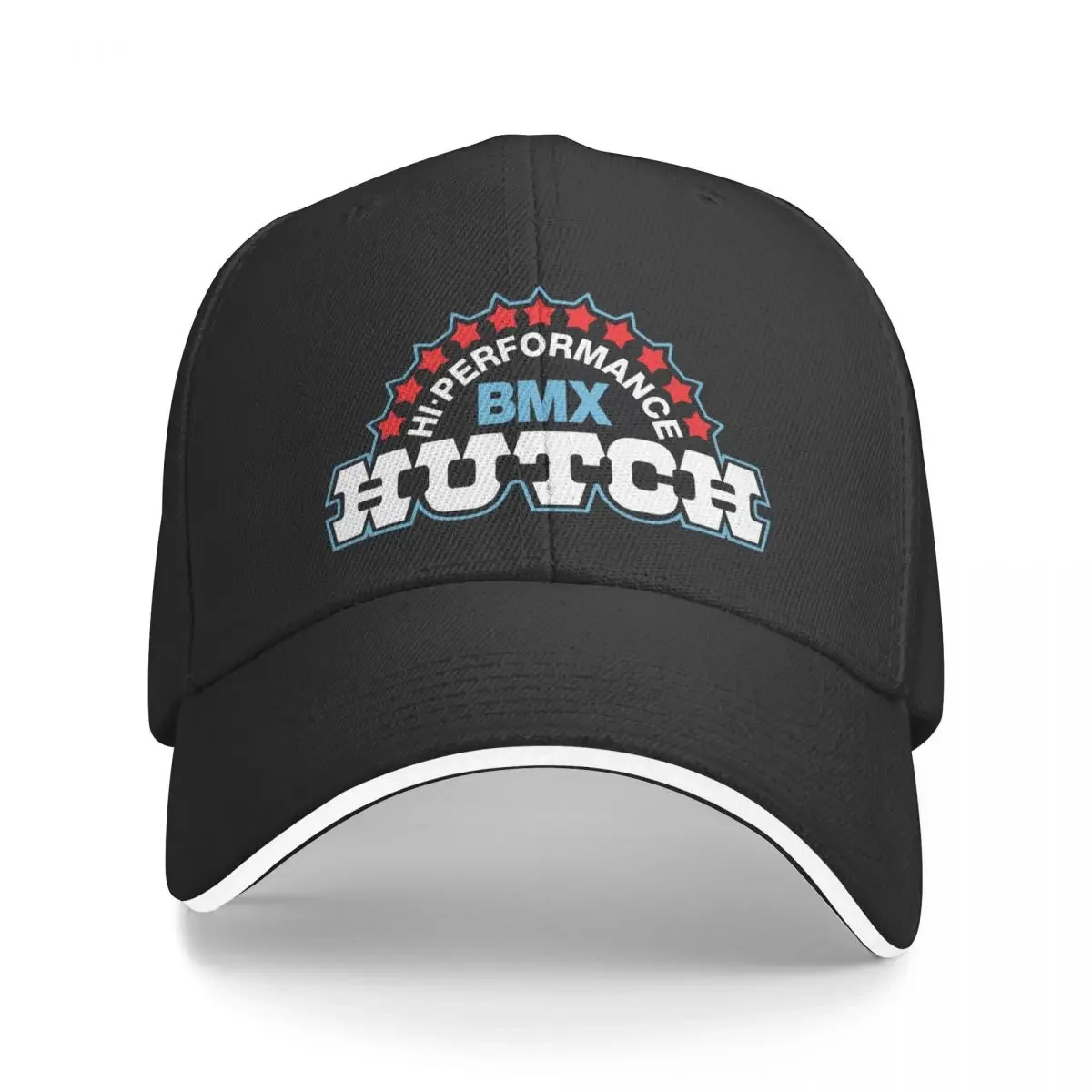 Hutch Hi-Performance BMX Red White Blue Black Tim Judge Baseball Cap Military Cap Man Beach Outing black Mens Women's