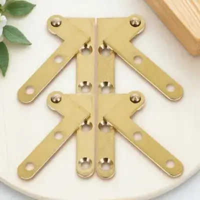 

Copper Hinge Door Hardware Hidden Hinges for Secret Attic Ladder Kit Replacement