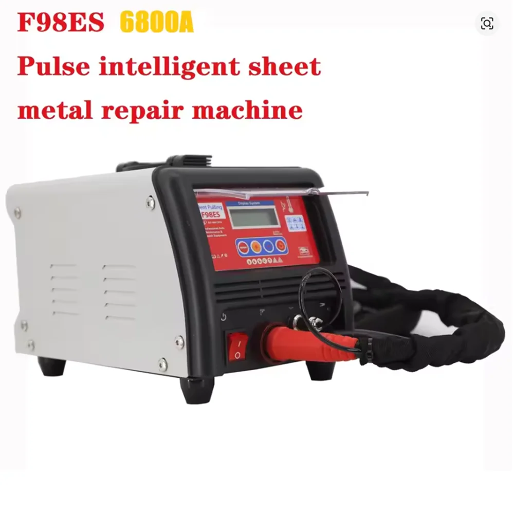 

F98ES 6800A Car Body Dent Puller Machine Pulse Intelligent Dent Pulling Machine Spot Welder Sheet Metal Repair