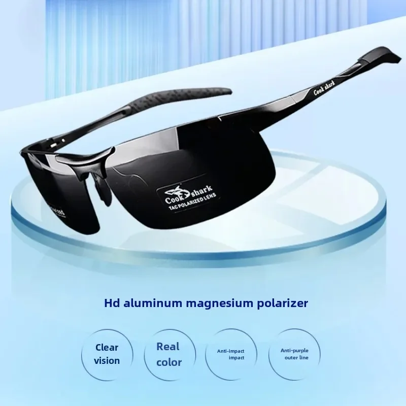 

S348 | Polarized Fishing Sunglasses for Men, Specialized Glasses for Float Watching, Underwater Vision, Outdoor Sports Eyewear