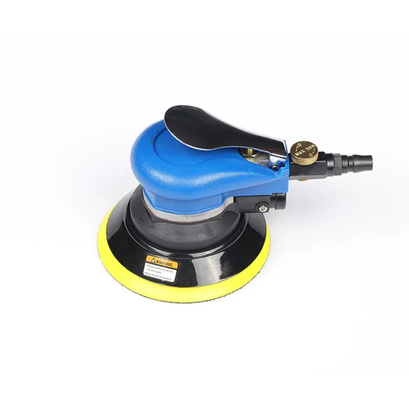 AB41-5-Inch Air Palm Random Orbital Sander, Grinding Sanding With 5-Inch Pad,For Car Rust Removal And Polishing