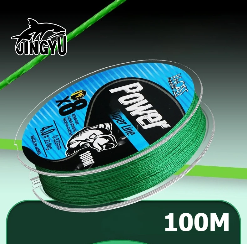 

100M Micro Hot Fishing Lines X4-X8 Strands Braided PE Japan Smooth Multifilament Line Sea Fishing Carp Fly Wire Line Tool