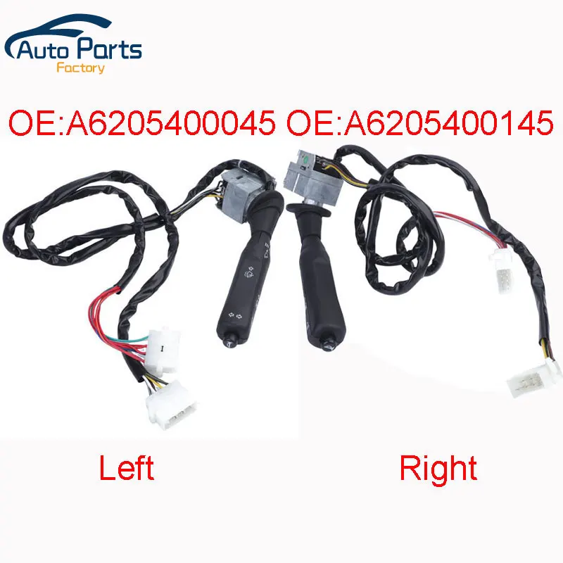 

New Left And Right Turn Signal Light Combination Steering Switch For Truck SK 3233 3535 A6205400045 A6205400145