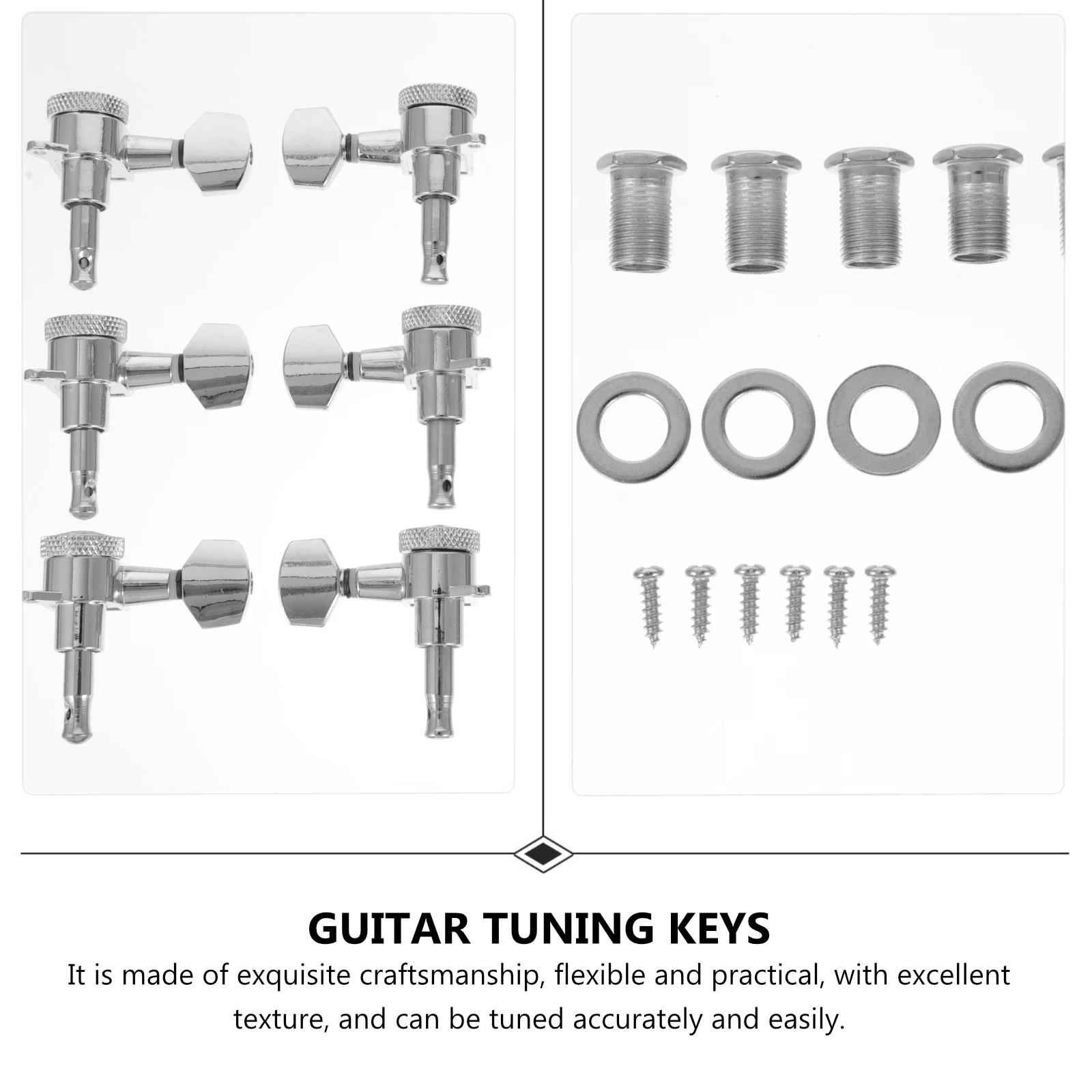 

Tape Tuning Button Guitar Tuner Pegs Locking Tuners Knob Accessories Electric Knobs for Acoustic