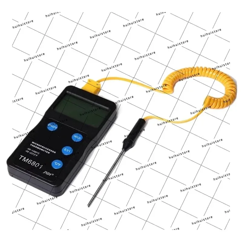 Best Quality TM6801 Industrial High Temperature Digital Thermometer with K Type Thermocouple Probe and Temperature Sensor