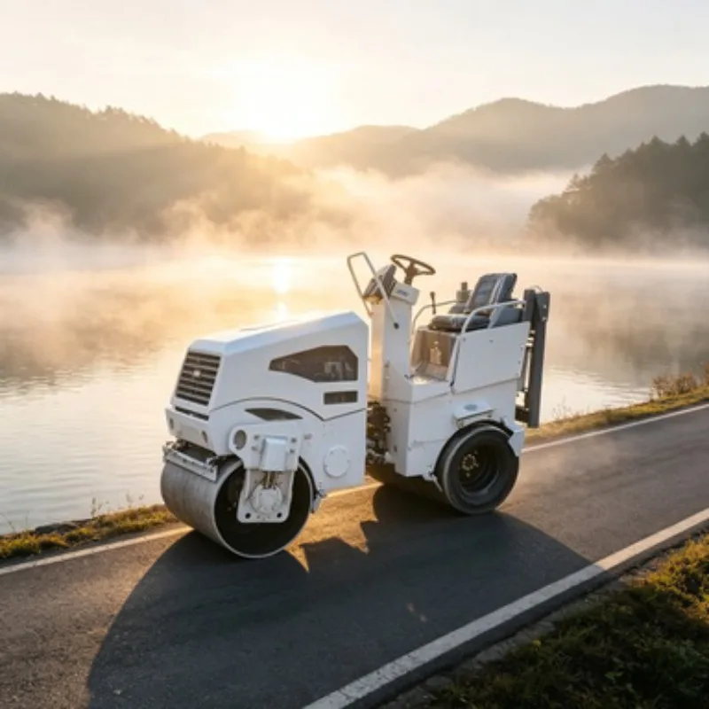 Excellent Performance 10 Ton Self Propelled Vibratory Road Roller Rubber Tire Compactor for Highway
