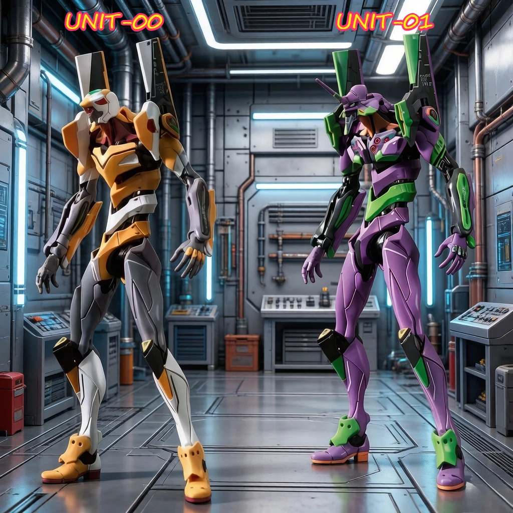 

В наличии оригинальные сборные модели Bandai RG EVANGELION UNIT-00-01-02, различные модели аниме-фигурок, игрушки и подарки.