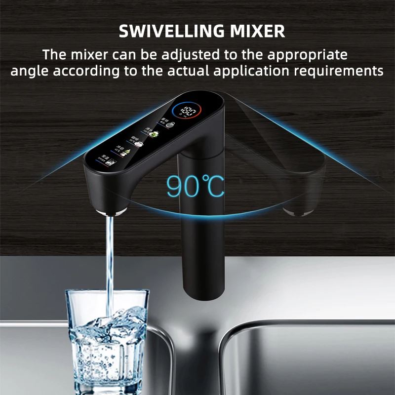 Factory Direct Household Kitchen Electric Faucet Water Purifier Instant Hot Water Heating Speed Water Filter Parts