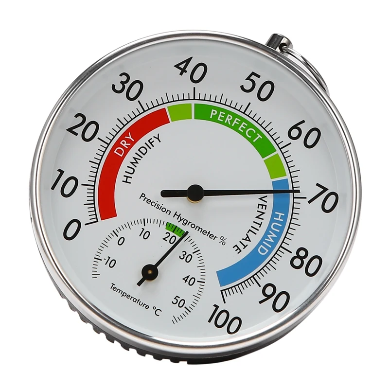 Temperatuur en vochtigheid Analoge indicator Binnen Buiten Thermometer Hygrometer L15