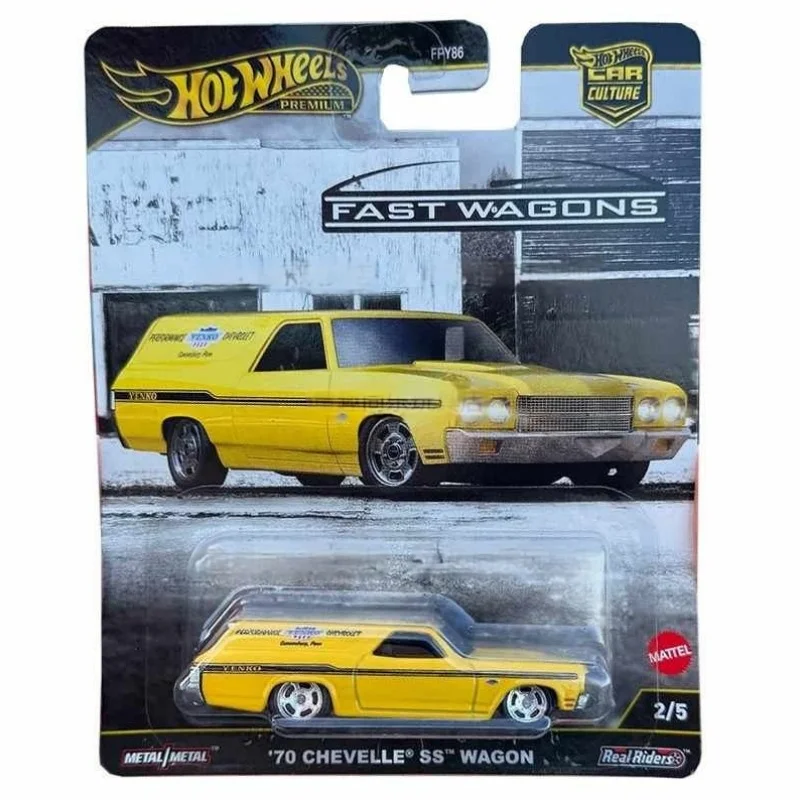 

Stock Hot Wheels Series Premium Car Culture Fast Wagons Set Audi Mercedes-Benz Subaru 1:64 Scale Die-Cast Model Collect Toy Gift