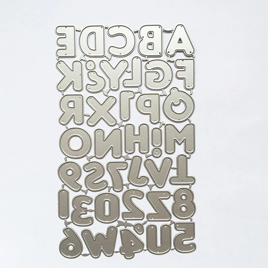 

2.1cm height Alphabet letters numbers Scrapbook Cutting Dies clearance hot sale DIY Paper gift Card Making metal craft