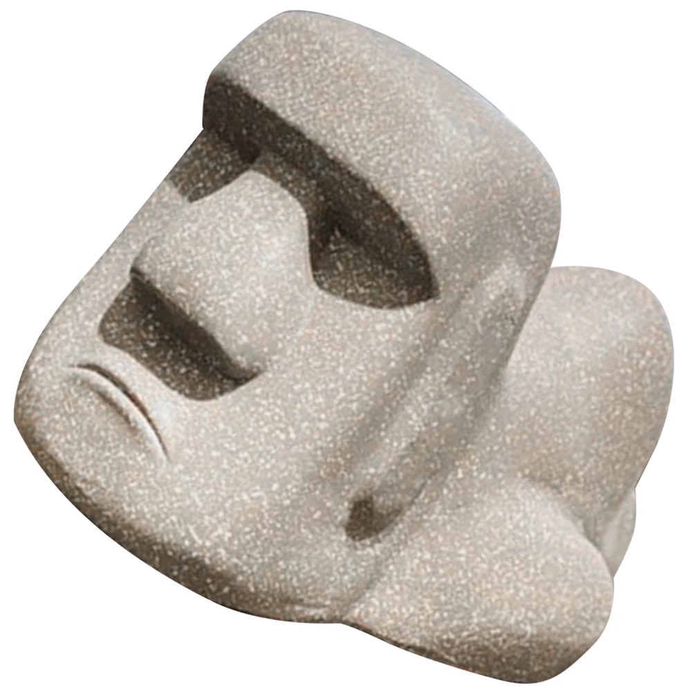 

Creative Moai Holder Unique Napkin Case For Home Bedroom Living Room Decorative Cover Compact Size Easy Open Practical Use