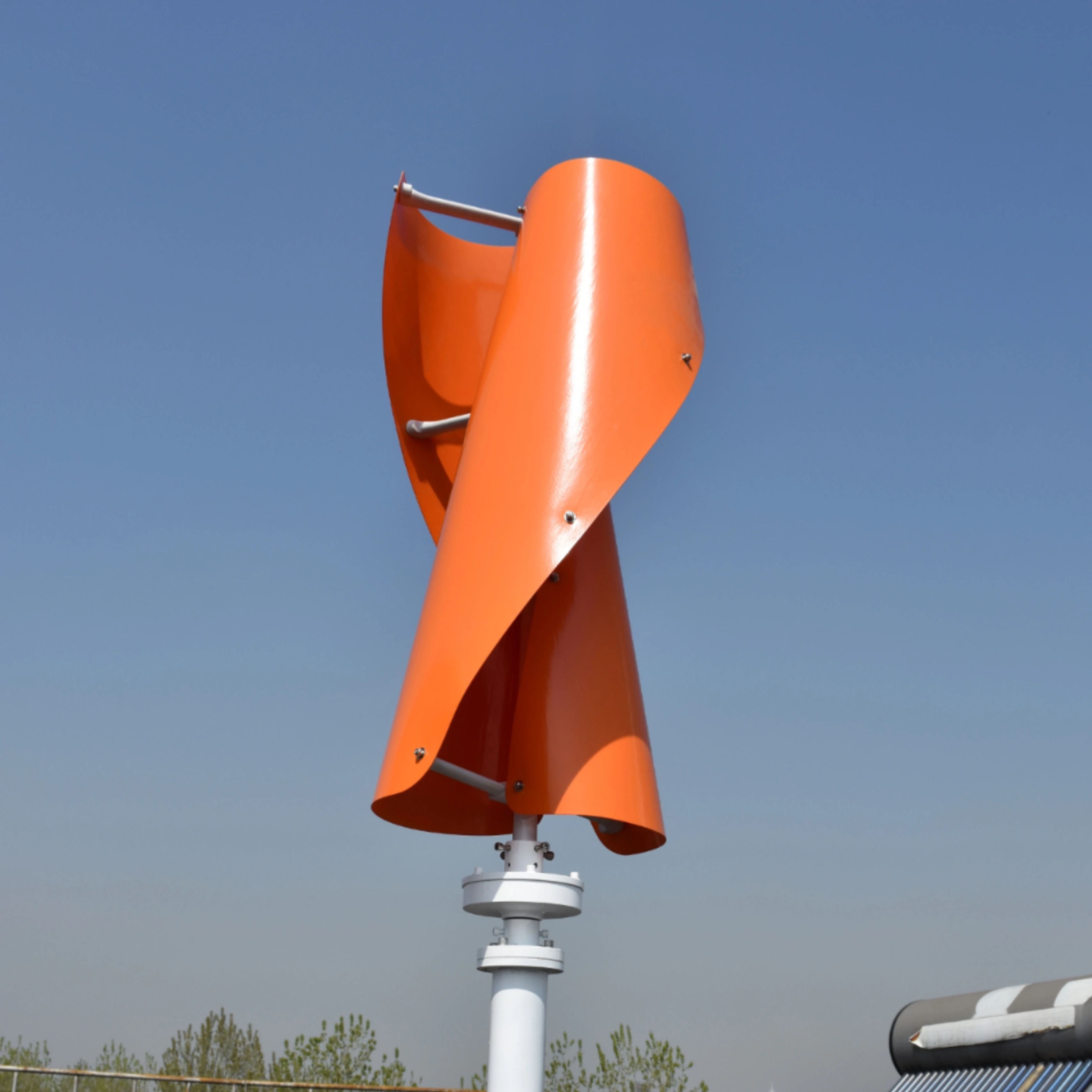 

Eco friendly low-noise turbine Turbine Vertical Axis Permanent Maglev Generator With MPPT Hybrid Controller 10KW-30KW 220V