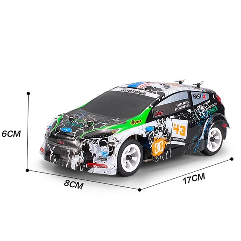 Carcasa De Repuesto Para WLtoys K989 1/28 RC Rally Car – Plástico Resistente – Medidas 16.3 X 8.2 Cm – Recambio Oficial