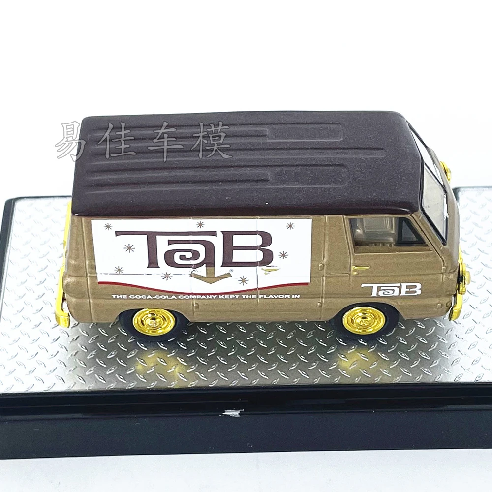 Diecast M2 1:64 Schaal Dodge A100 Panel Van Imitatie Legering 2024 Auto Model Collectible Toy Gift Souvenir Display Ornament