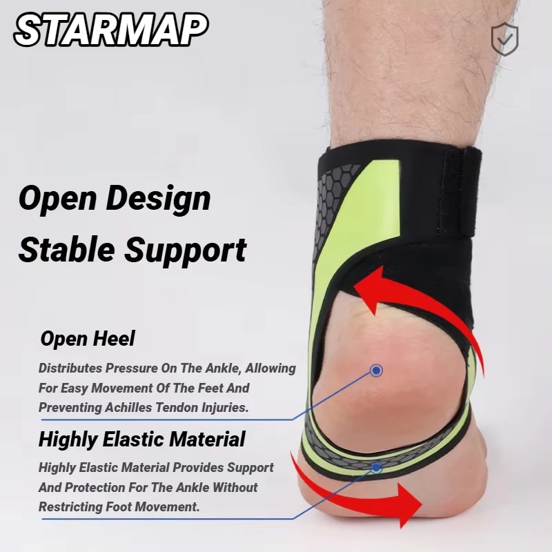 Ankle Protectors Running Joint Strain Wear Tear Anti-Fracture Basketball Soccer Climbing Foo Men Women Sports Twisting