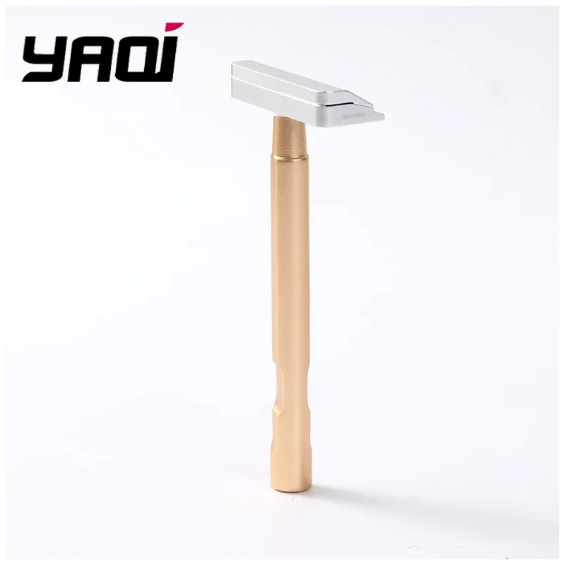 YAQI Tachi Safety Razor Aluminum Lightweight Single Edge Smooth Shaving Experience