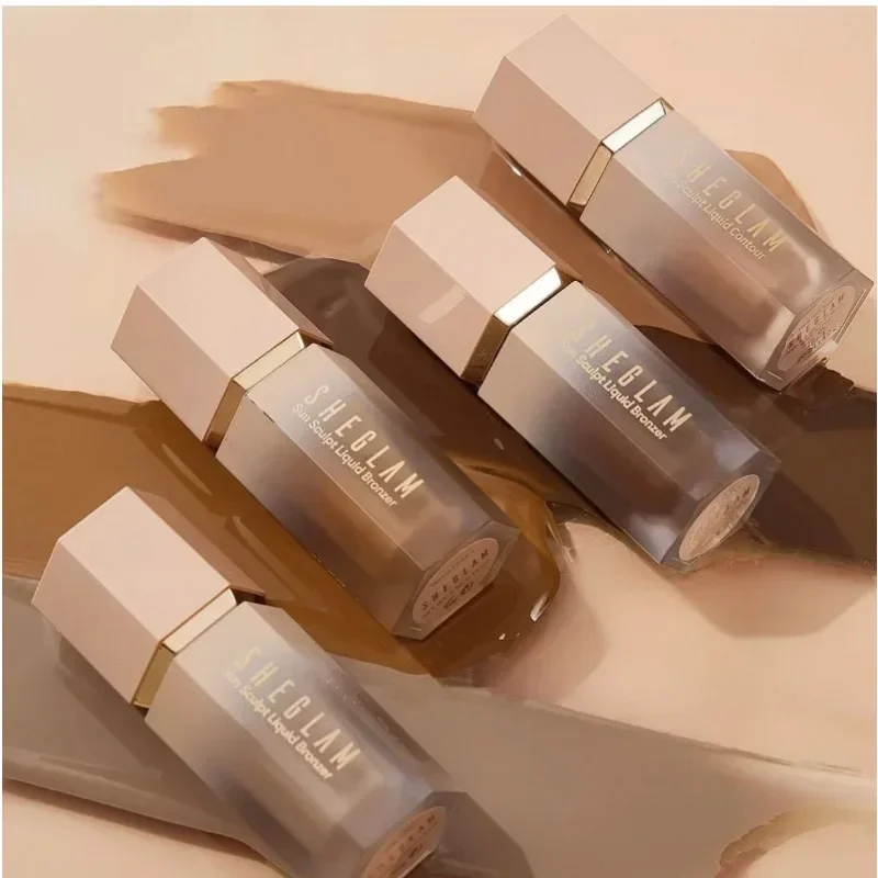Original Genuine Sheglam Liquid Contour Stick Nose Shadow Natural Matte Highlighter Contouring Brighten Makeup Liquid Contour
