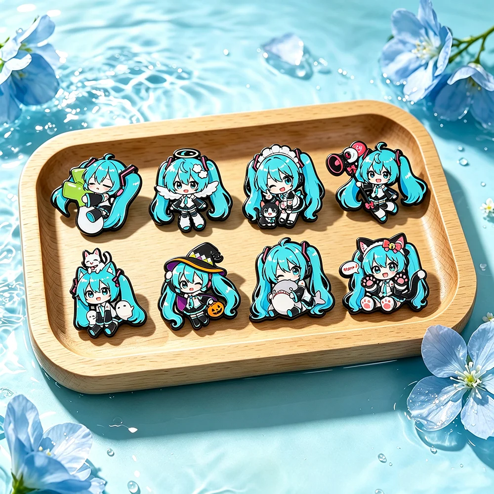 Lapel Pin Enamel - Kawai Chibi Virtual Singer Miku Enamel