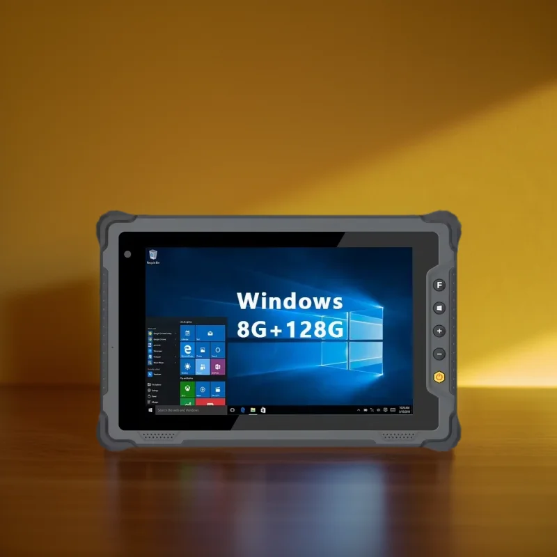 

Промышленный прочный водонепроницаемый 8-дюймовый планшет с Windows, 8 ГБ ОЗУ, 128 ГБ ПЗУ, N100, процессор, сканер штрих-кода, КПК I88N для склада и логистики