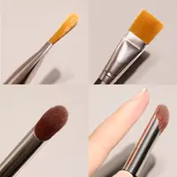 Grand pinceau de maquillage pour le visage, outil de beauté, contour, fard à barrage, fond de teint, correcteur, cosmétique, Kabuki 4