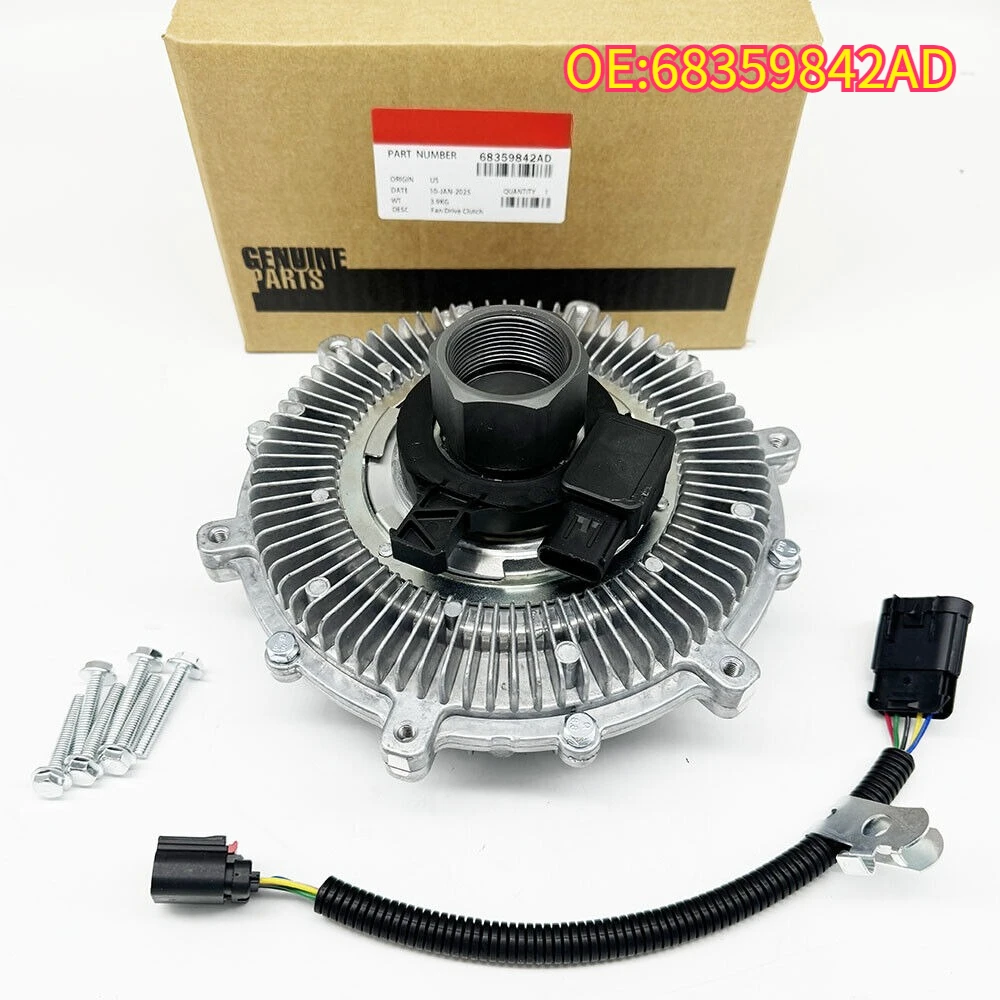 

For 68359842AD NEW OEM Cooling Fan Clutch Drive For 2019-2024 Dodge Ram 2500/3500