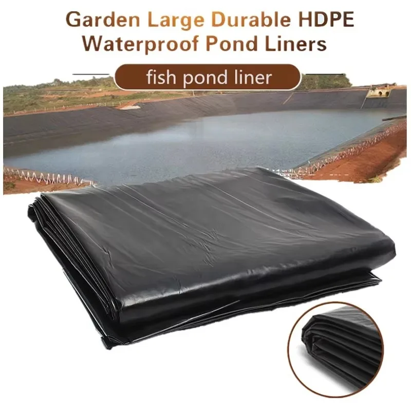 Custom HDPE Geomembrane Liner for Fish Pond Reservoir Biogas Landfill Mining and Anti Seepage Construction Projects