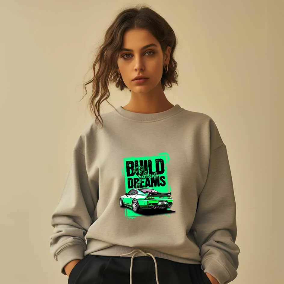 Retro speed theme Car passion art heat stickers iron on for clothes Quick - drying Heat Transfer Trendy Clothing Graphics
