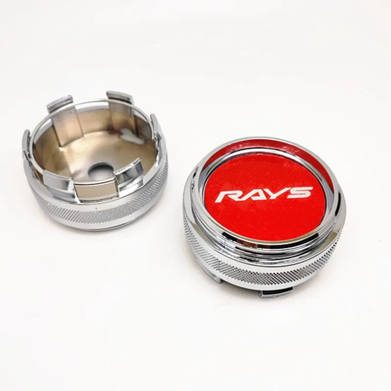 4pcs 62mm 56mm Rays Racing Car Wheel Center Caps Rims Replacement Hub Cover Dustproof Hubcap