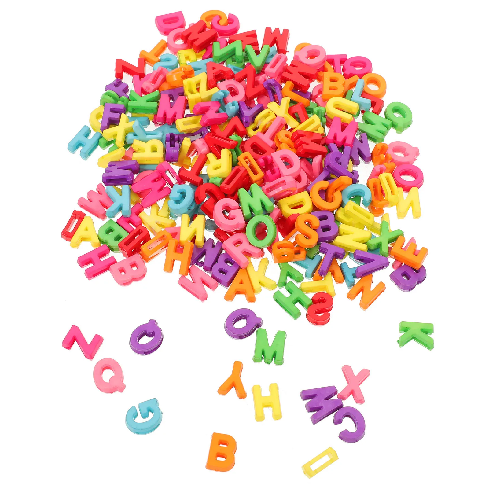 

700Pcs Colorful Alphabet Beads Letter Beads Set for DIY Bracelet Necklace Jewelry Making Keychain Craft Supplies