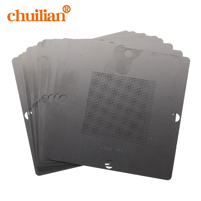 90 x 90mm Bga Stencil Kit for Laptop Universal Reballing10pcs /set