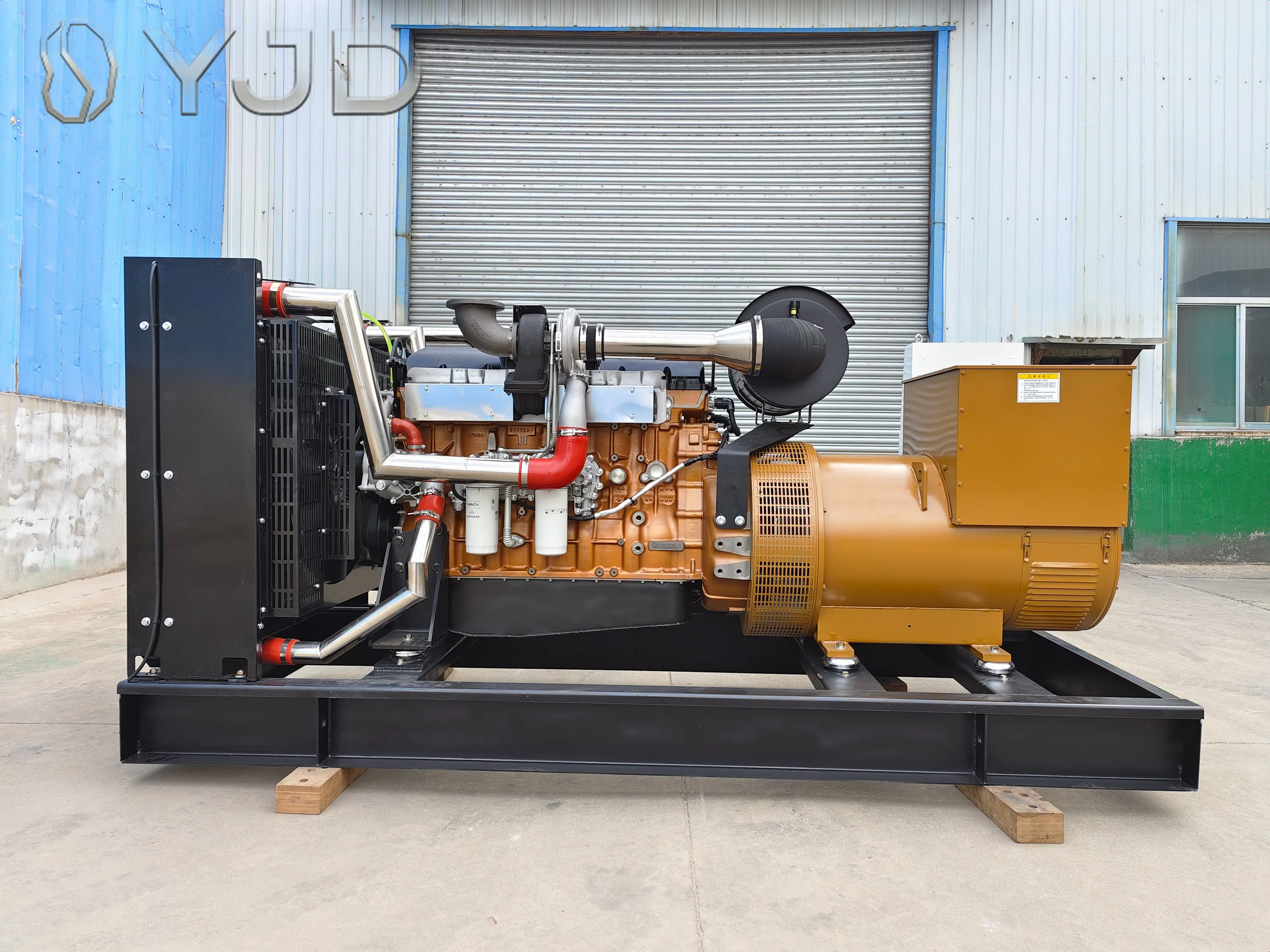 Heavy Duty Open Type Diesel Generating Set 50kVA 75kVA 120kVA for Construction Site