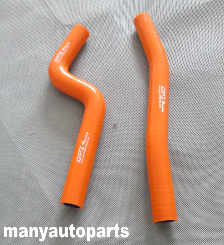 For Polaris Predator 500 2003 2004 2005 2006 06 05 04 silicone radiator hose orange