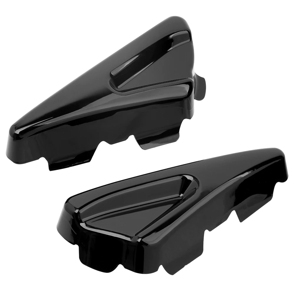Motorcycle Plastic Light Black Tank Side Frame Covers For Harley V-ROD VRSCDX NIGHT ROD SPECIAL NRS VRSCF MUSCLE 2007-2017 2016