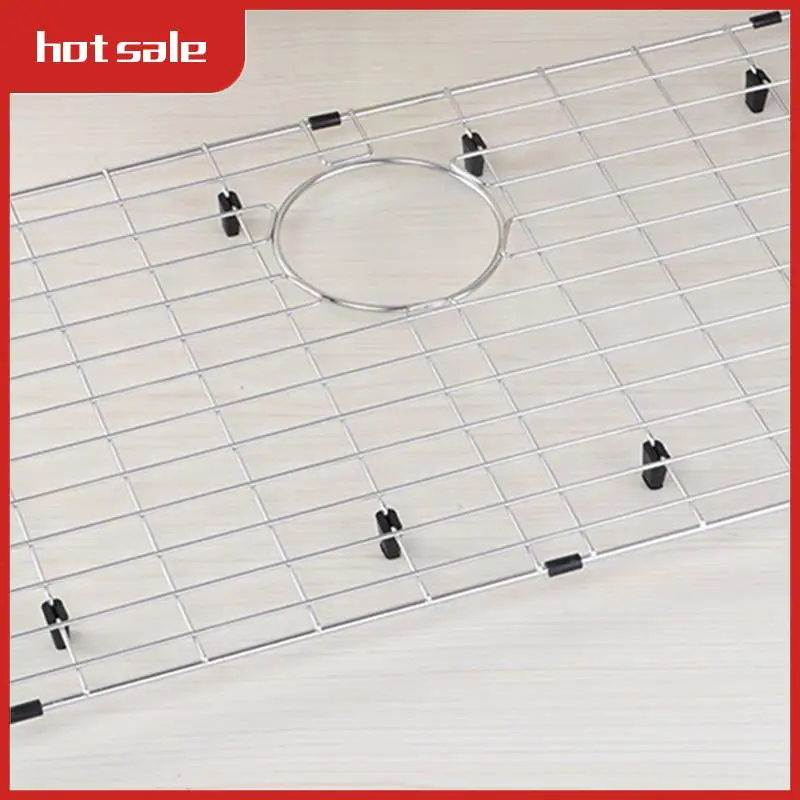 

BEAU-1 Piece Kitchen Sink Grid Sink Bottom Grid Stainless Steel Sink Grid And Sink Protectors For Kitchen Sink With Rear